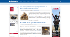 Desktop Screenshot of guiaparaanimales.com